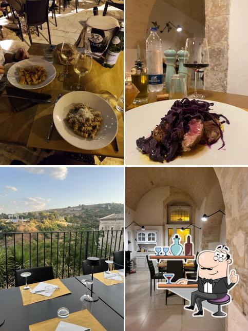 Gli interni di Osteria Imperfetta