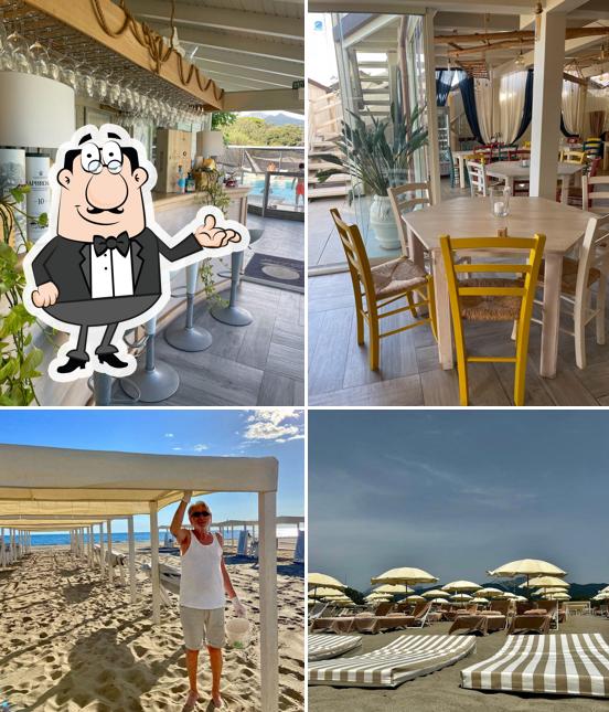 Dai un'occhiata agli interni di Solemar Bagno Ristorante