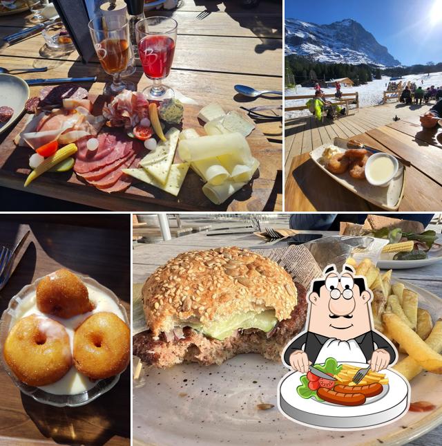 Panino con maiale stirato al Bergrestaurant Brandegg