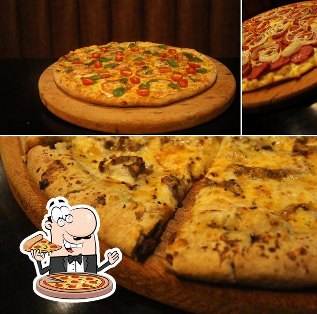 Consiga pizza no Donnadit's Pizzaria