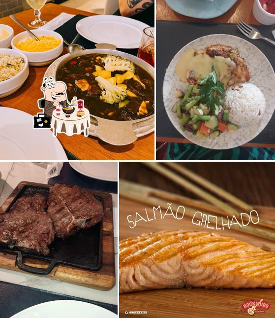 Platos en Ferreiro Grill Prime