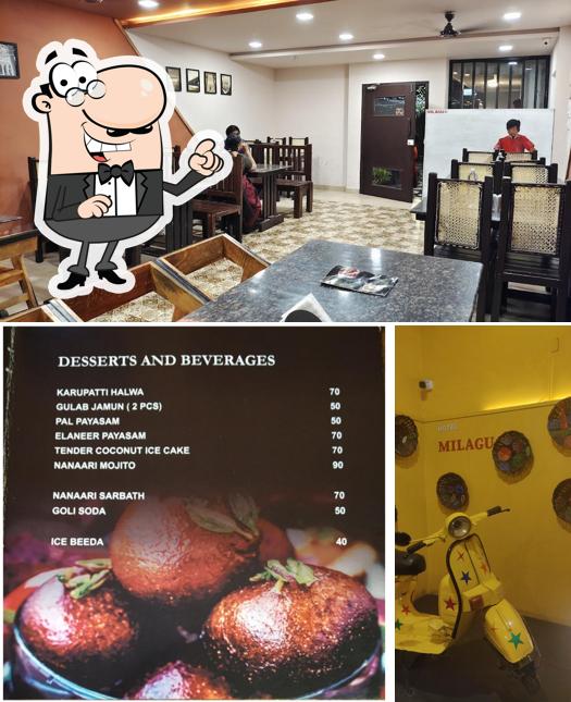 The interior of HOTEL MILAGU KK NAGAR