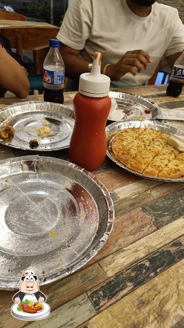 Food at La milano Pizzeria