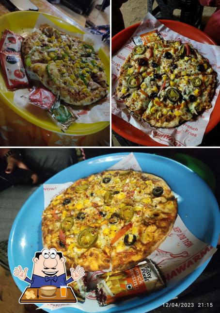 Food at Mizter Pizza