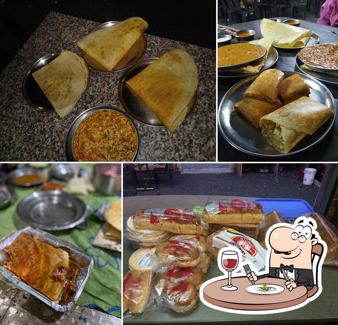 Food at My Malhar Dhosa