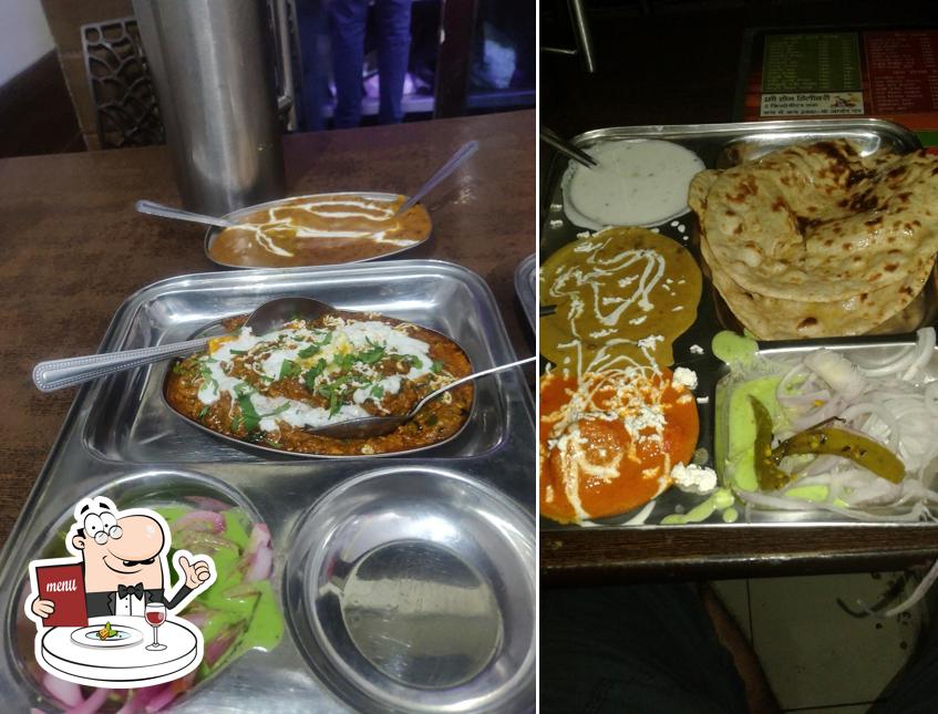 Meals at Raj Vaishno Dhaba