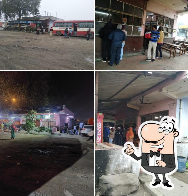 The exterior of Sharma tourist dhaba