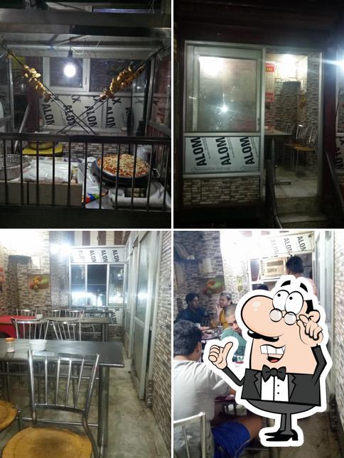 The interior of Som Dhaba