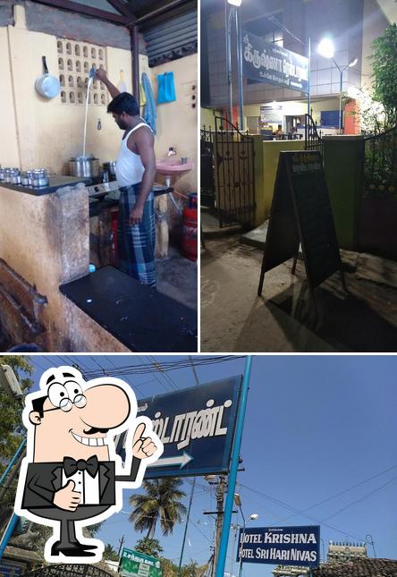 See this pic of Sri Krishna Restaurant