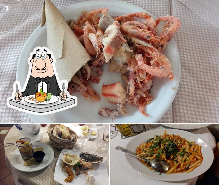 Platti al Ristorante La Polena Specializzato Pesce