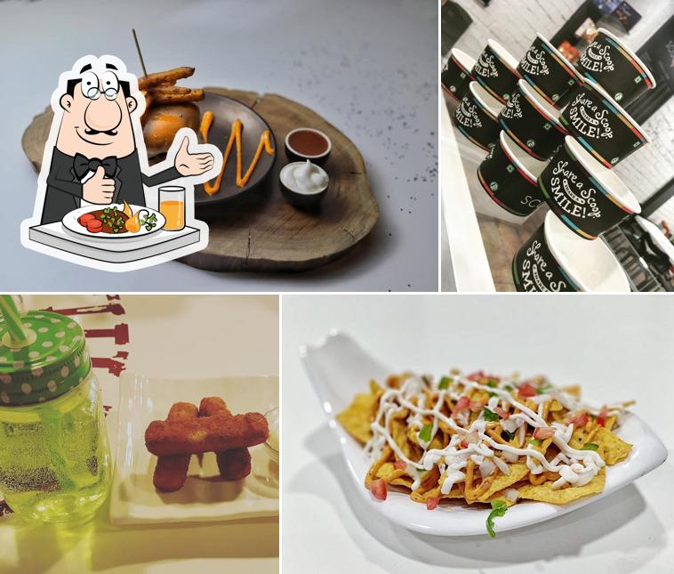 Food at Cafe Scoops Food at Cafe Scoops