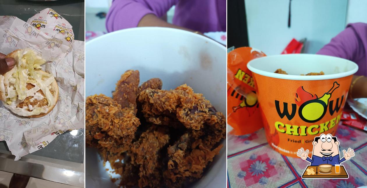 Food at Wow Chicken