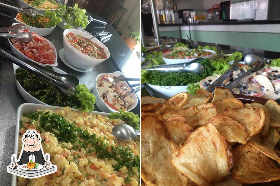 Comida em Churrascaria e Lanchonete Cantinho da Roça