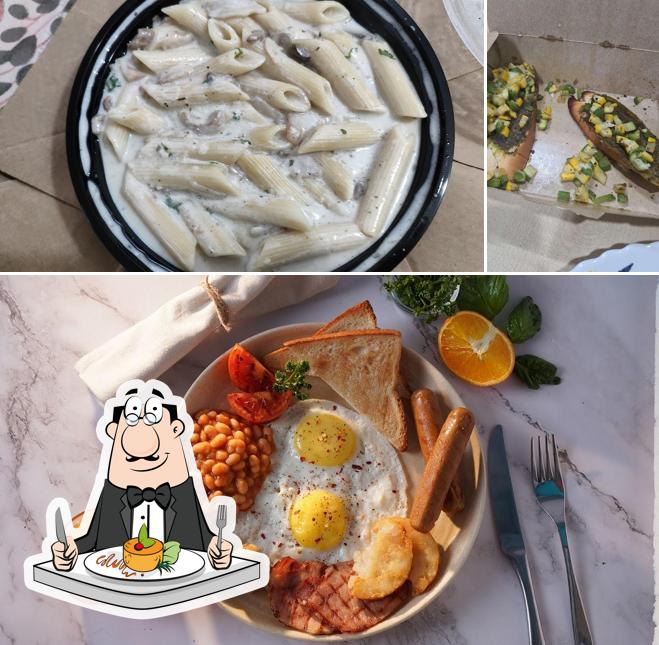 Food at The Orange Twigs Cafe