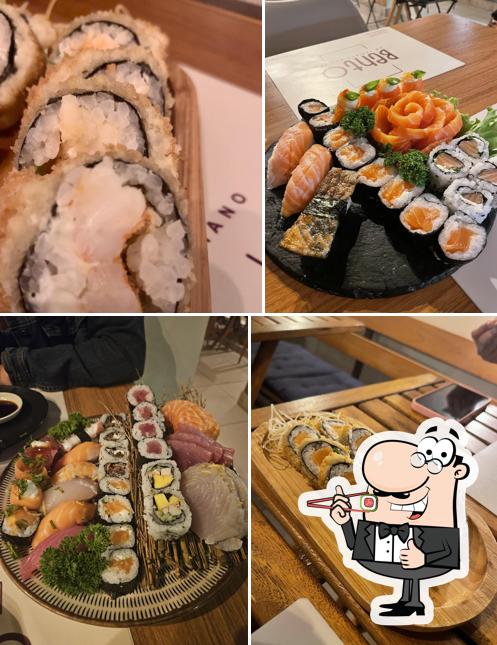 Presenteie-se com sushi no Bento Sushi Búzios