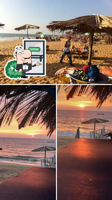 Check out the exterior of Cafe Del Mar BEACH SHACK