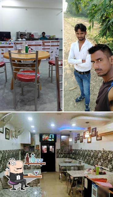 The interior of Chaat Chatore