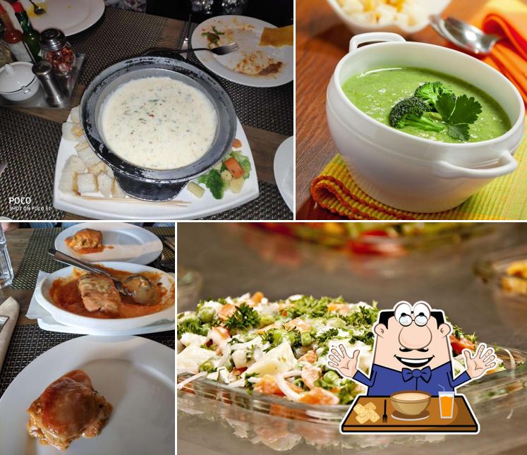 Clam chowder at Little Italy