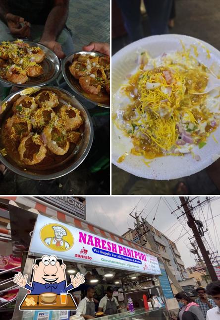 Food at Naresh Pani Puri