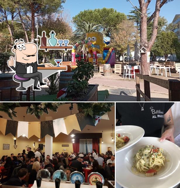 Gli interni di Osteria Battibecco braceria pinseria