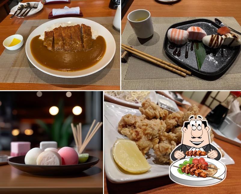 Food at Oyama Japanese Restaurant