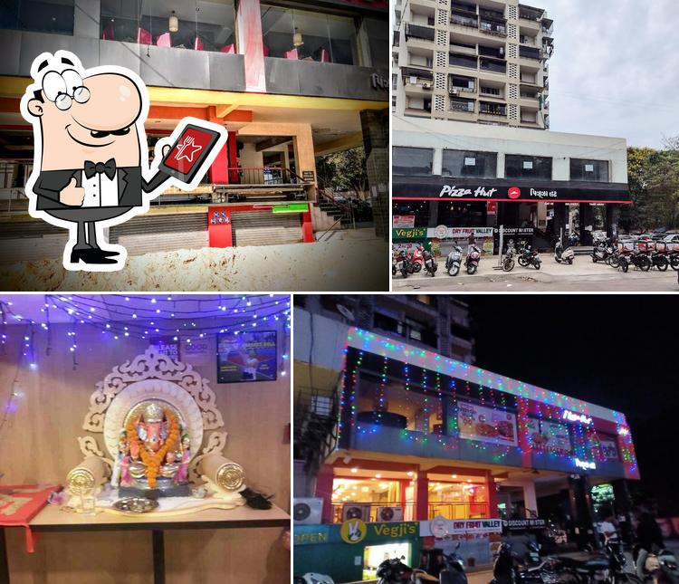 The exterior of Pizza Hut Tribhuvan, Surat