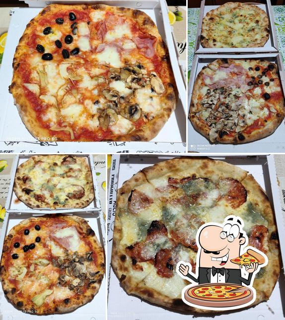 Prenditi tra le svariate varianti di pizza