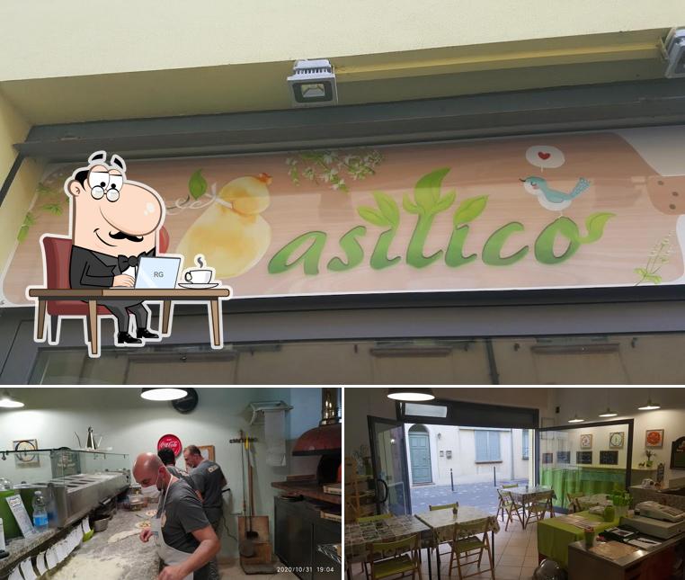 Siediti a un tavolo di Pizzeria O'Basilico