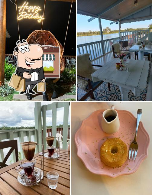 O exterior do Café D'Lamour