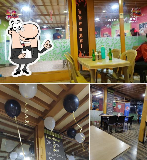 Check out how Khragni Live Dosa Hub looks inside