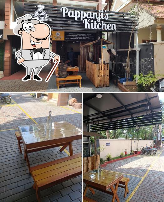 The exterior of Pappanji's Kitchen