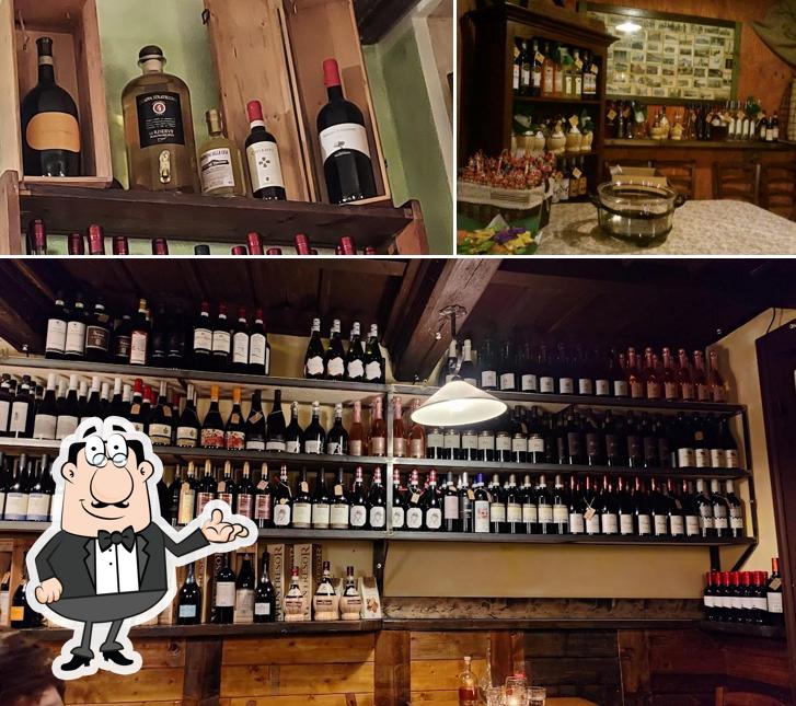 Gli interni di Piccarello Osteria Toscana