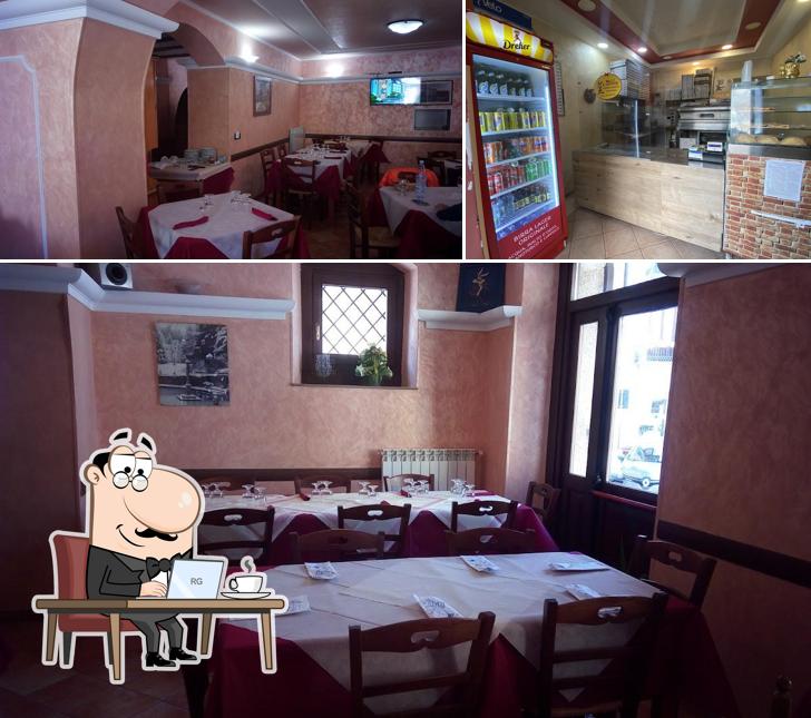 Gli interni di Pizzeria Willy il Coyote