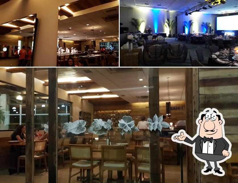 O interior do Sala Vip Pizza Bar