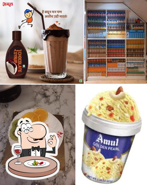 Chocolate mousse at Sejals Amul Foodland