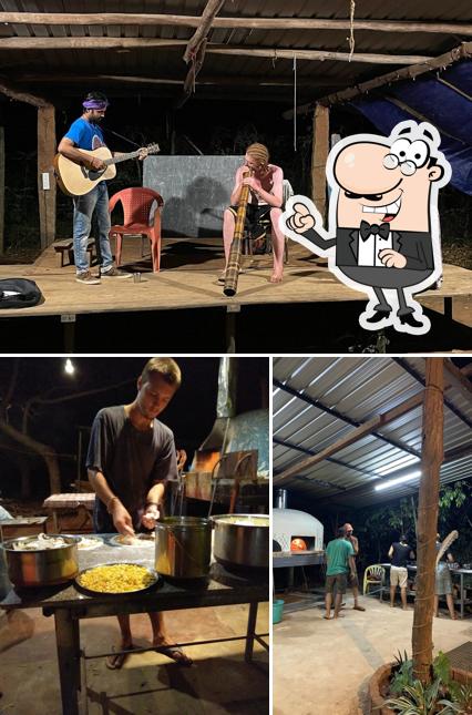 This is the photo displaying interior and food at Youth Centre