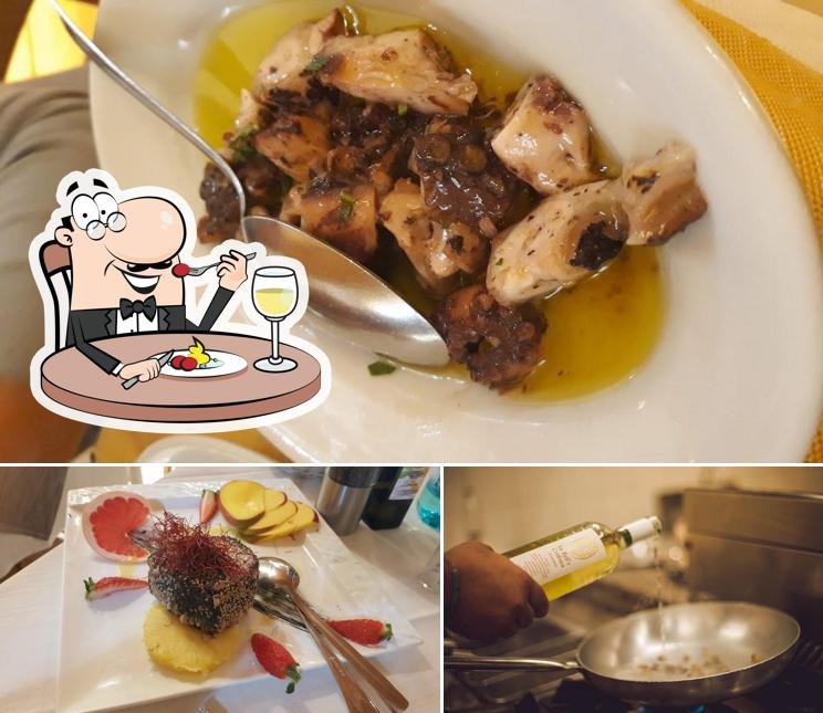 Platti al Osteria Sa Bell'e Crabasa