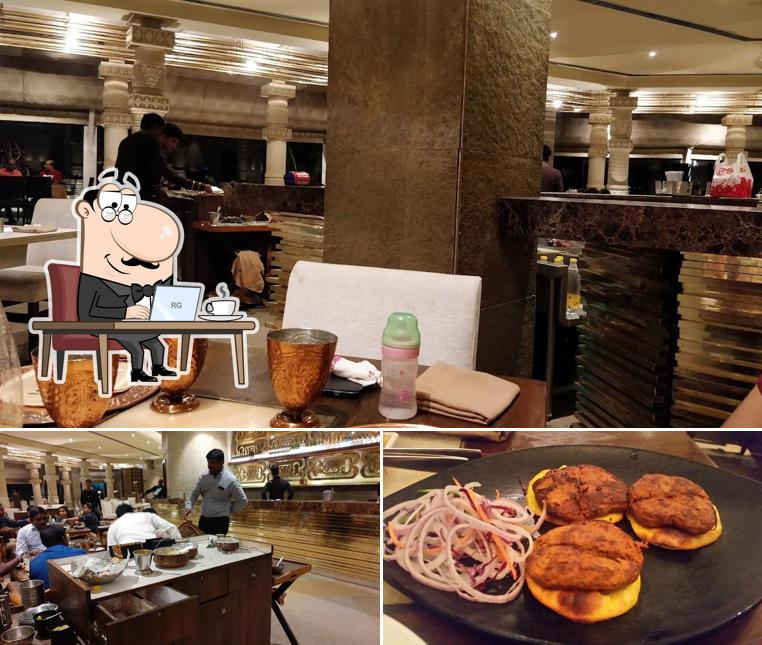 Among various things one can find interior and food at Tansen