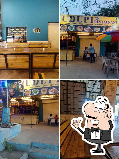 The interior of Udupi Family Restaurant