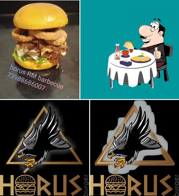 Delicie-se com um hambúrguer no HÓRUS BURGER
