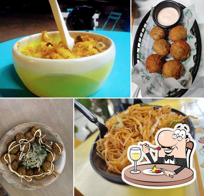 Food at Truckers Halt Cafe