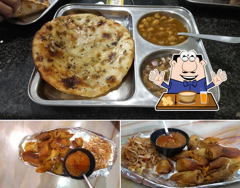 Meals at Hot Billions - Best Restaurant Party Hall Amritsari Kulcha Naan in Karnal