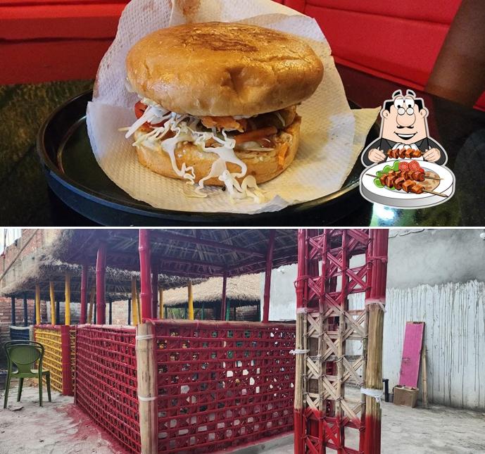 Pulled pork sandwich at BR50 ( The Taste of koshi ). A Family Restaurant