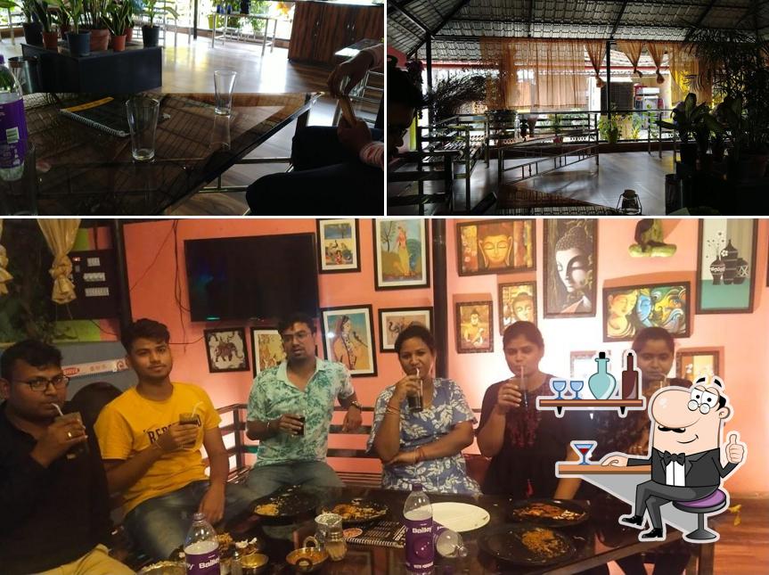 The interior of Beriha's Hotel Family AC Resturant