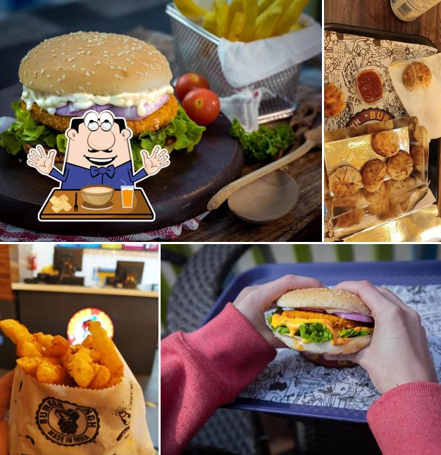 Food at Burger Singh