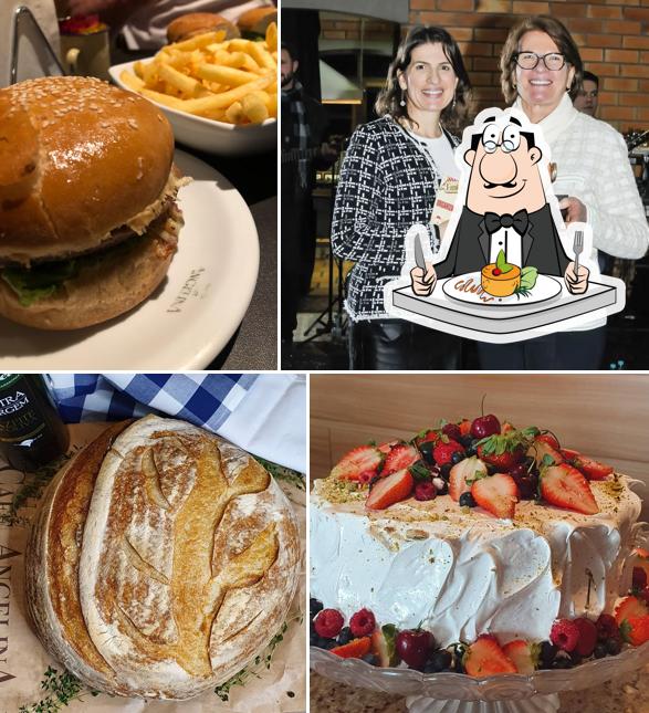 Comida em Café Angelina