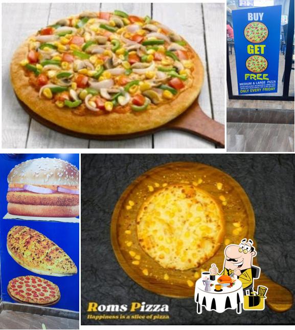 Food at Roms Pizza sanjay nagar