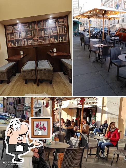 Gli interni di Caffetteria al Parlamento