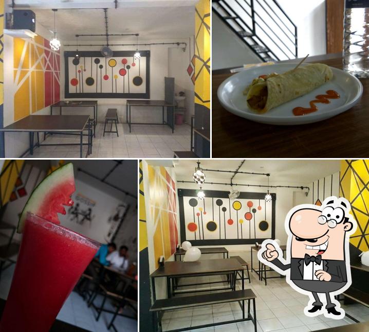 The interior of Gossip Café