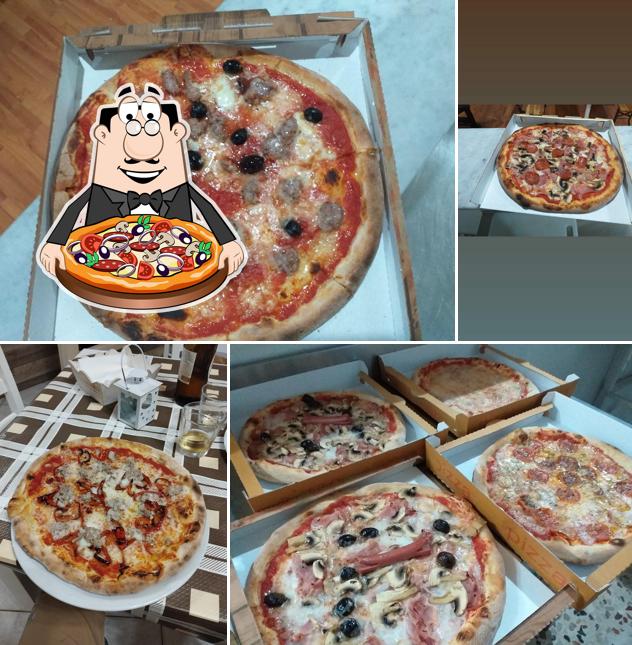 Prenditi tra le molte varianti di pizza